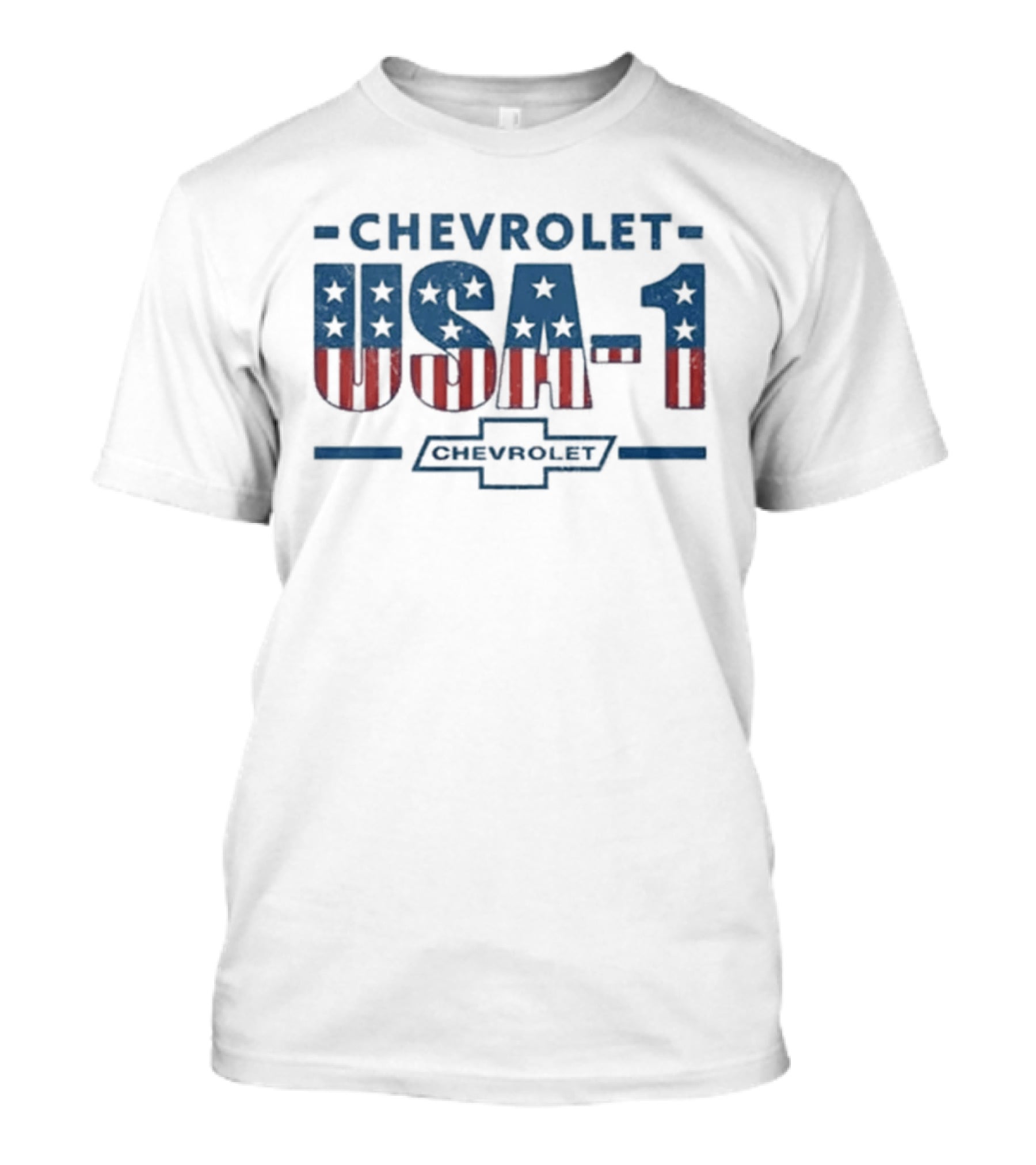 Chevrolet USA 1 American Flag Stars And Stripes T-Shirt