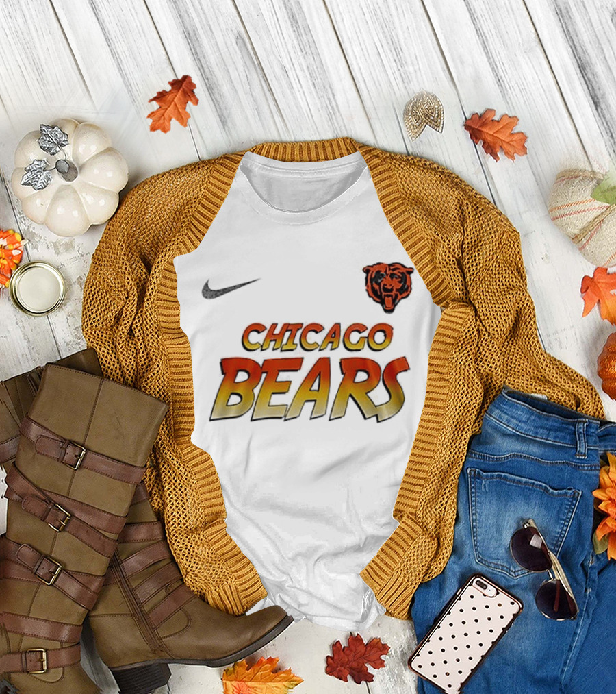Nike Chicago Bears Indiana Jones Style Collaboration T-Shirt