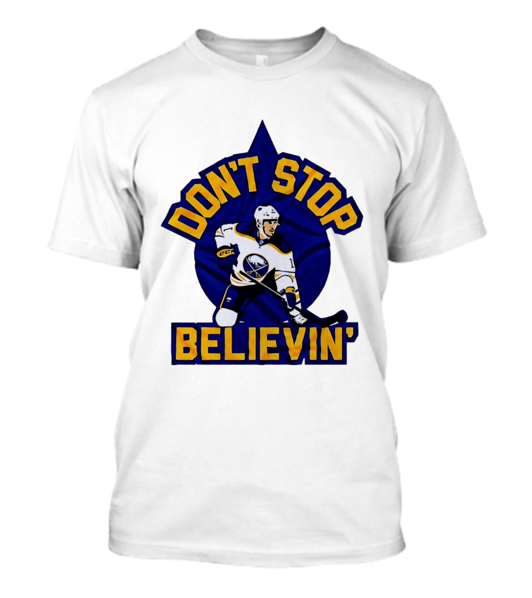 Buffalo Sabres NHL Hockey Don't Stop Believin T-Shirt