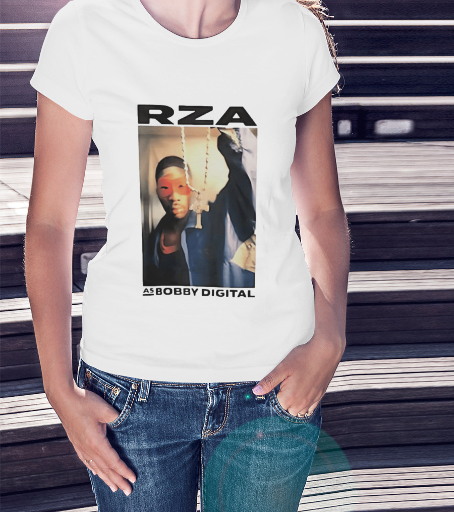 RZA Bobby Digital Mask And Chain T-Shirt