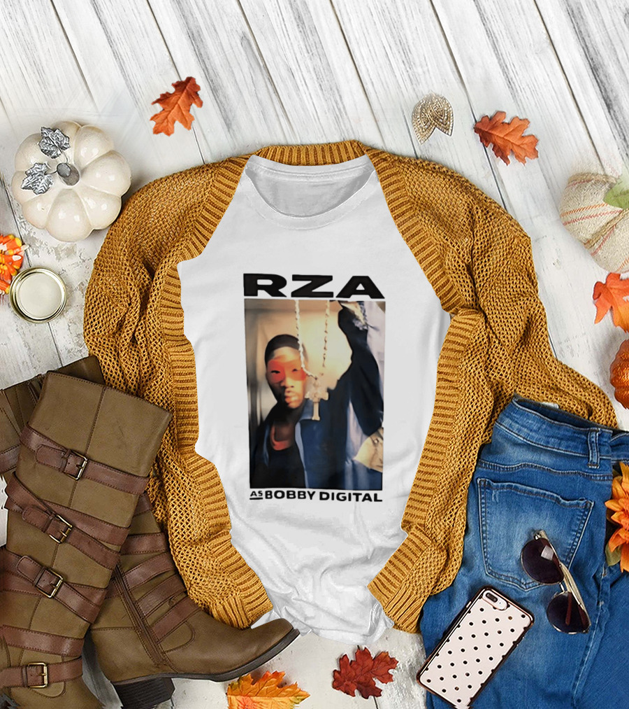 RZA Bobby Digital Mask and Chain T-Shirt