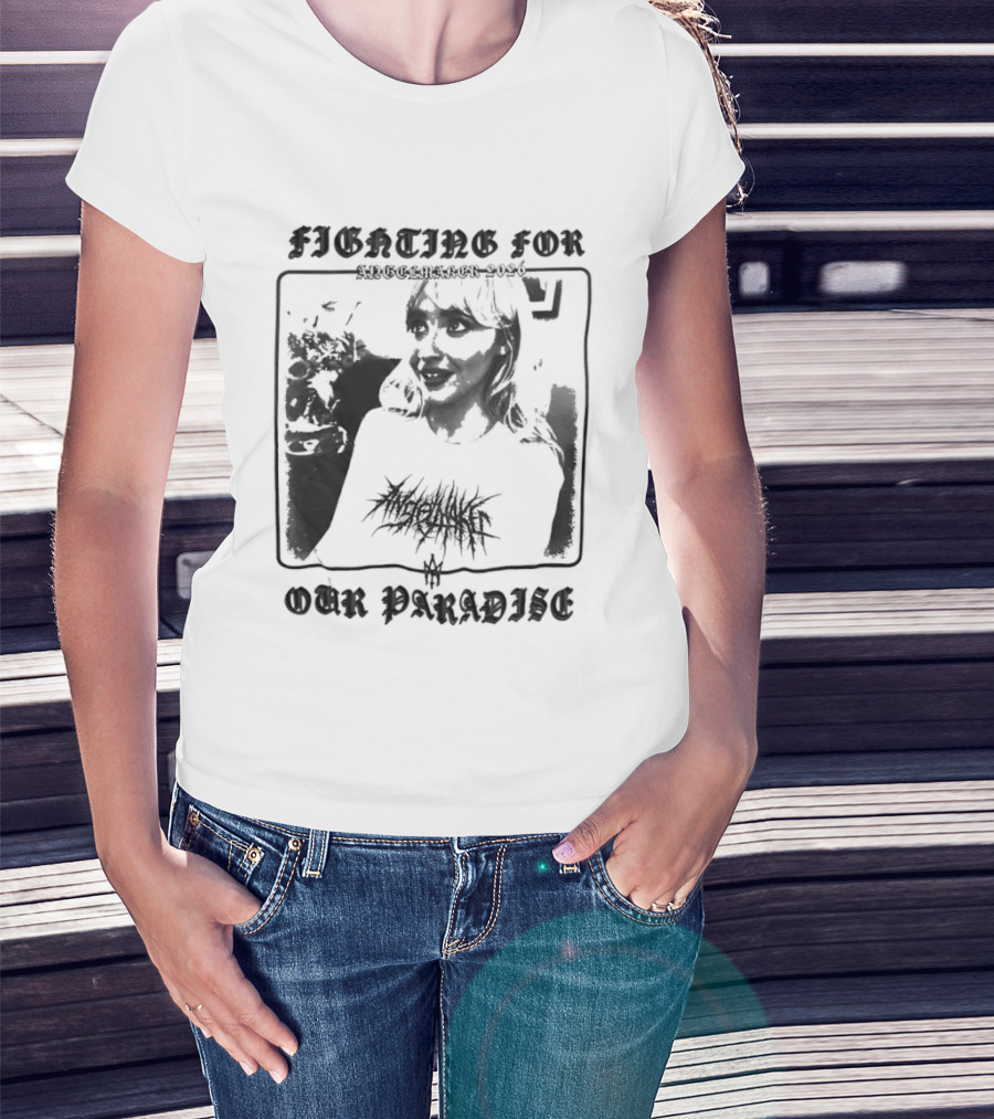 Fighting For Our Paradise Sabrina Carpenter T-Shirt
