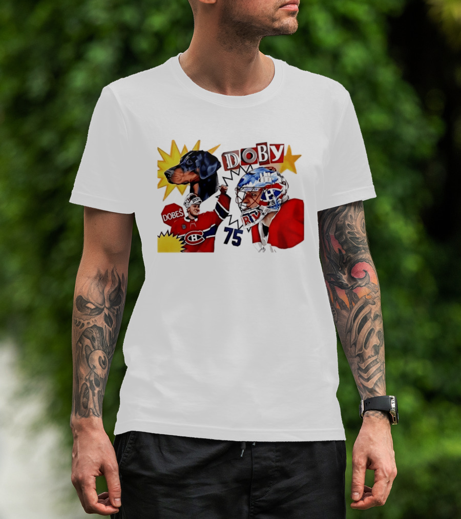Jakub Dobes Doby Montreal Canadiens 75 T-Shirt
