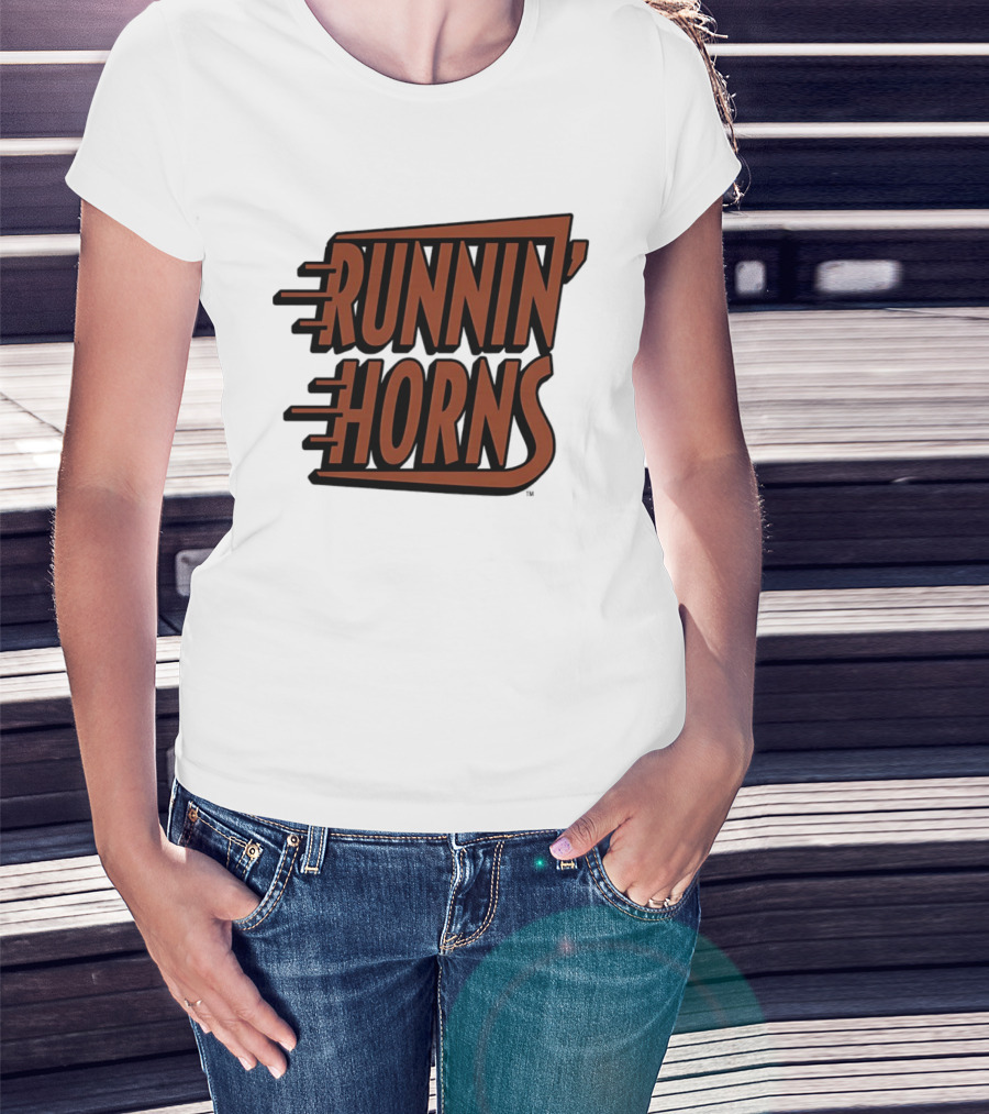 Texas Longhorns Runnin' Horns Basketball 2026 Sports Team Spirit T-Shirt