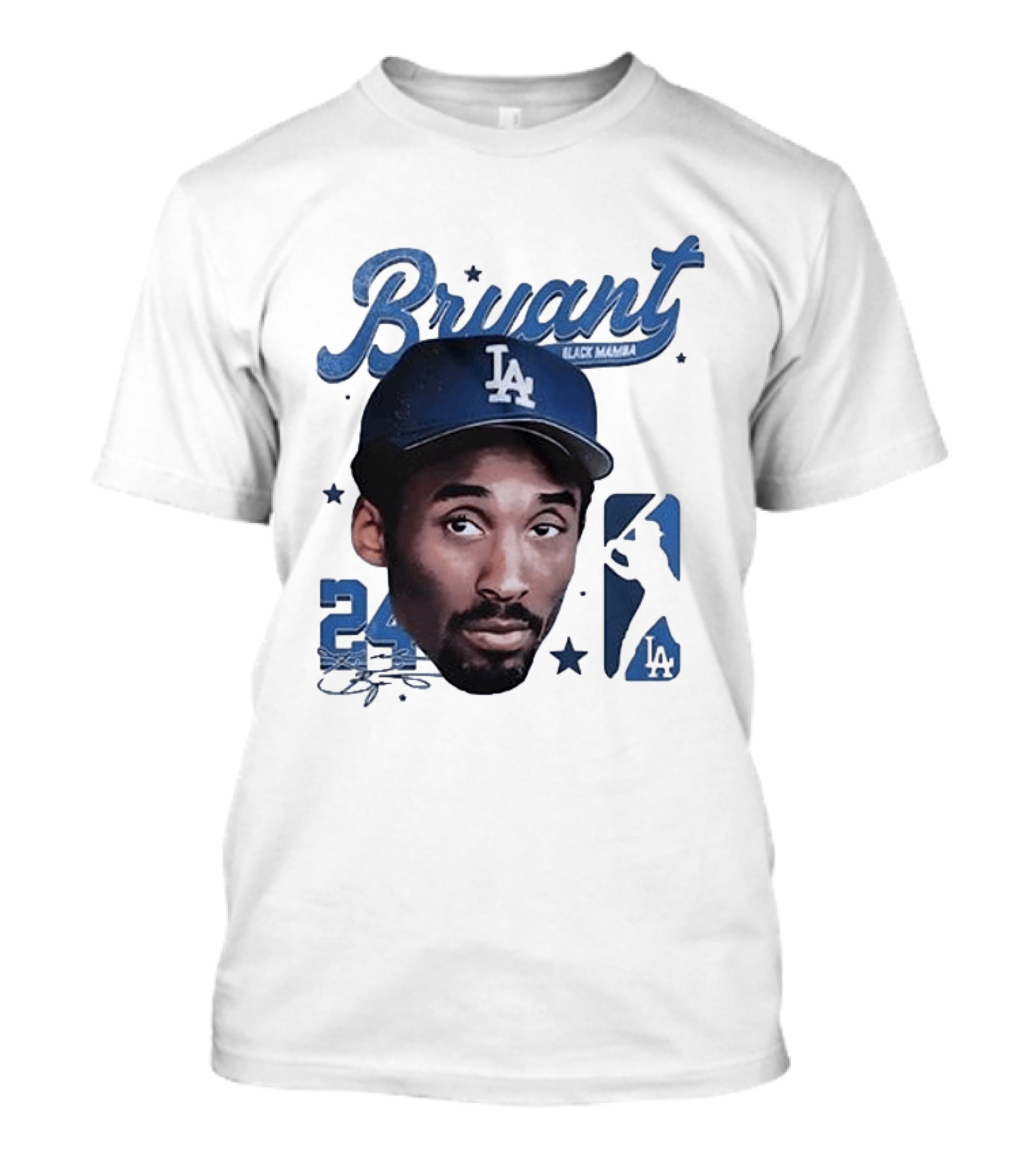 Bryant 24 Black Mamba Los Angeles Dodgers LA 8 T-Shirt