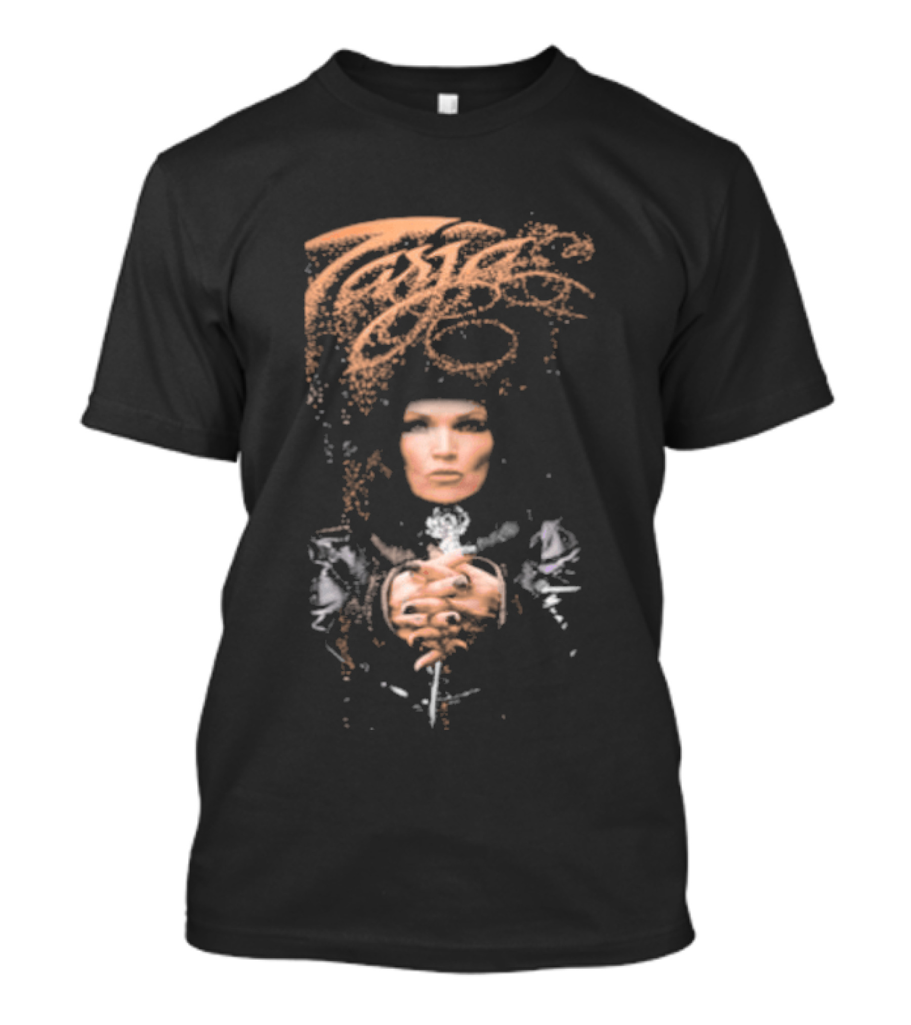 Tarja Turunen Fission Noir Photo Merchandise T-Shirt