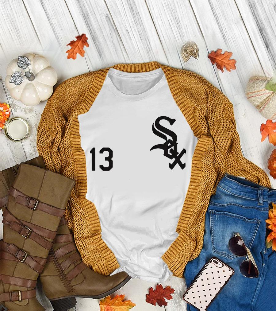 White Sox Ozzie Guillen 13 Jersey 2026 Giveaway T-Shirt