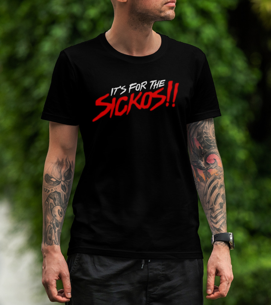 AEW It's For The Sickos Wrestling Fan T-Shirt