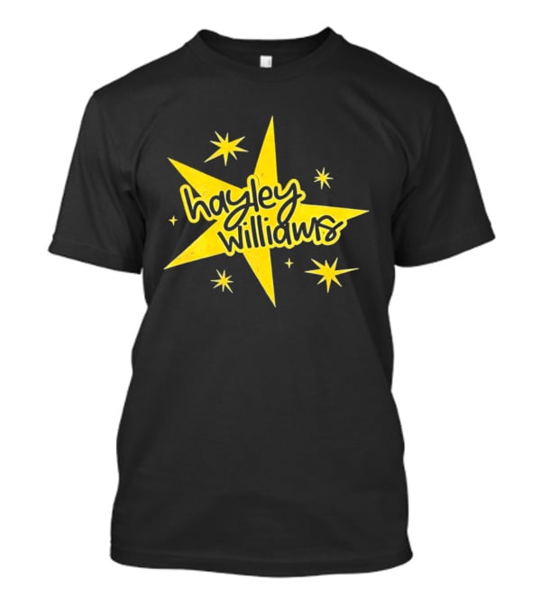 Hayley Williams Golden Starburst Bachelorette Party Star T-Shirt