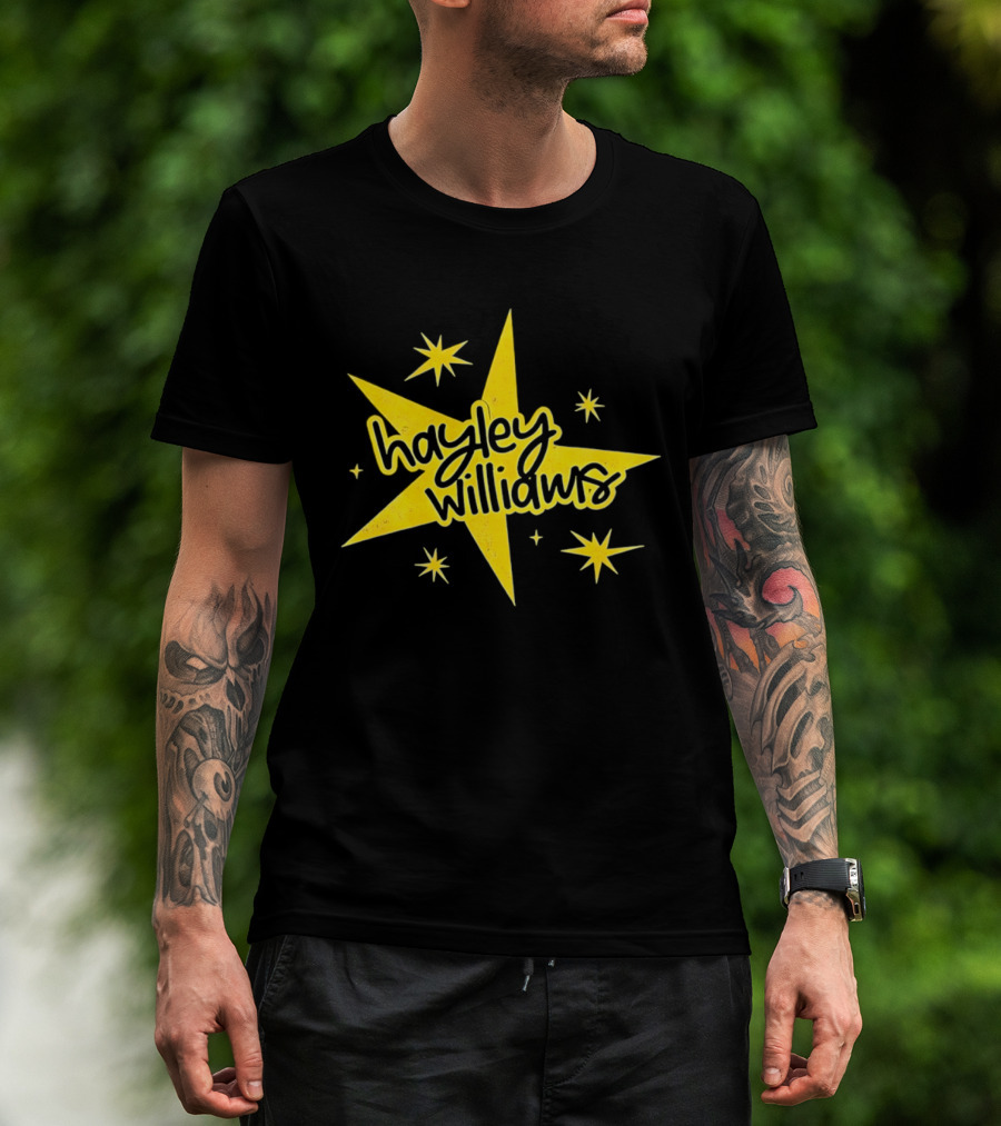 Hayley Williams Golden Starburst Bachelorette Party Star T-Shirt