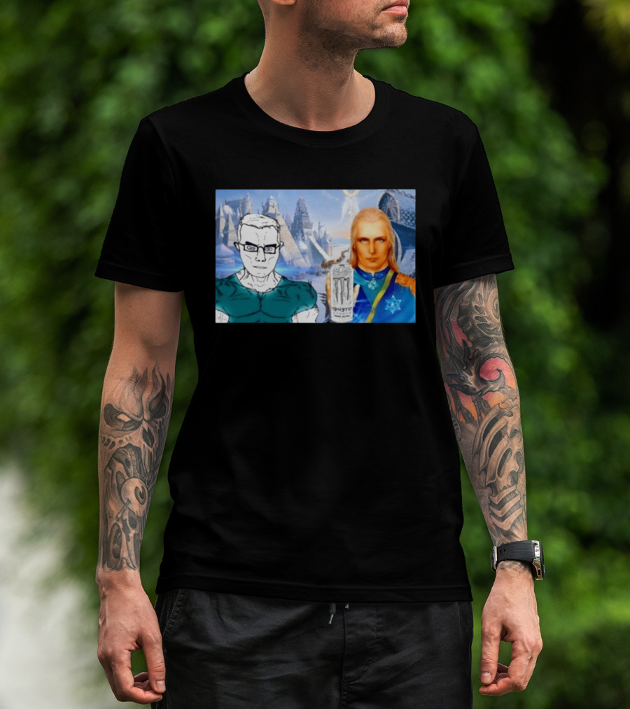 Hyperborea Chudjak Agartha Chud Meme Monster Drink 2026 T-Shirt