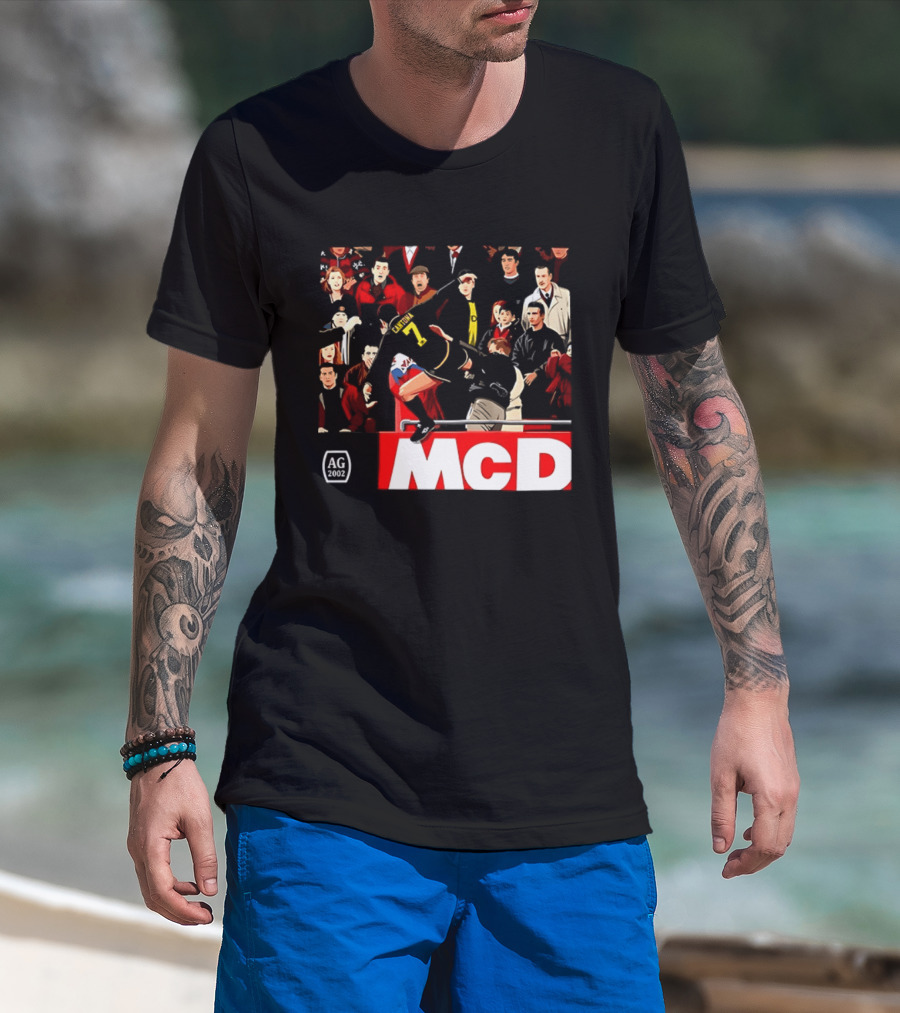 Oh Ah Kung Fu Cantona Kick Crowd Scene MCD T-Shirt