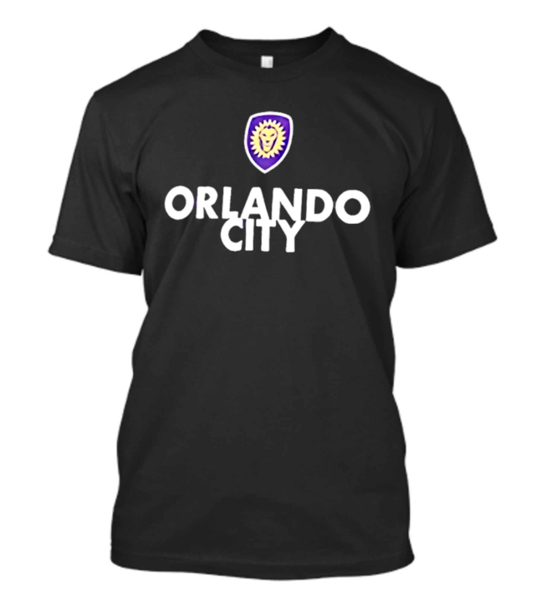 Orlando City SC Soccer Club Logo Lion T-Shirt