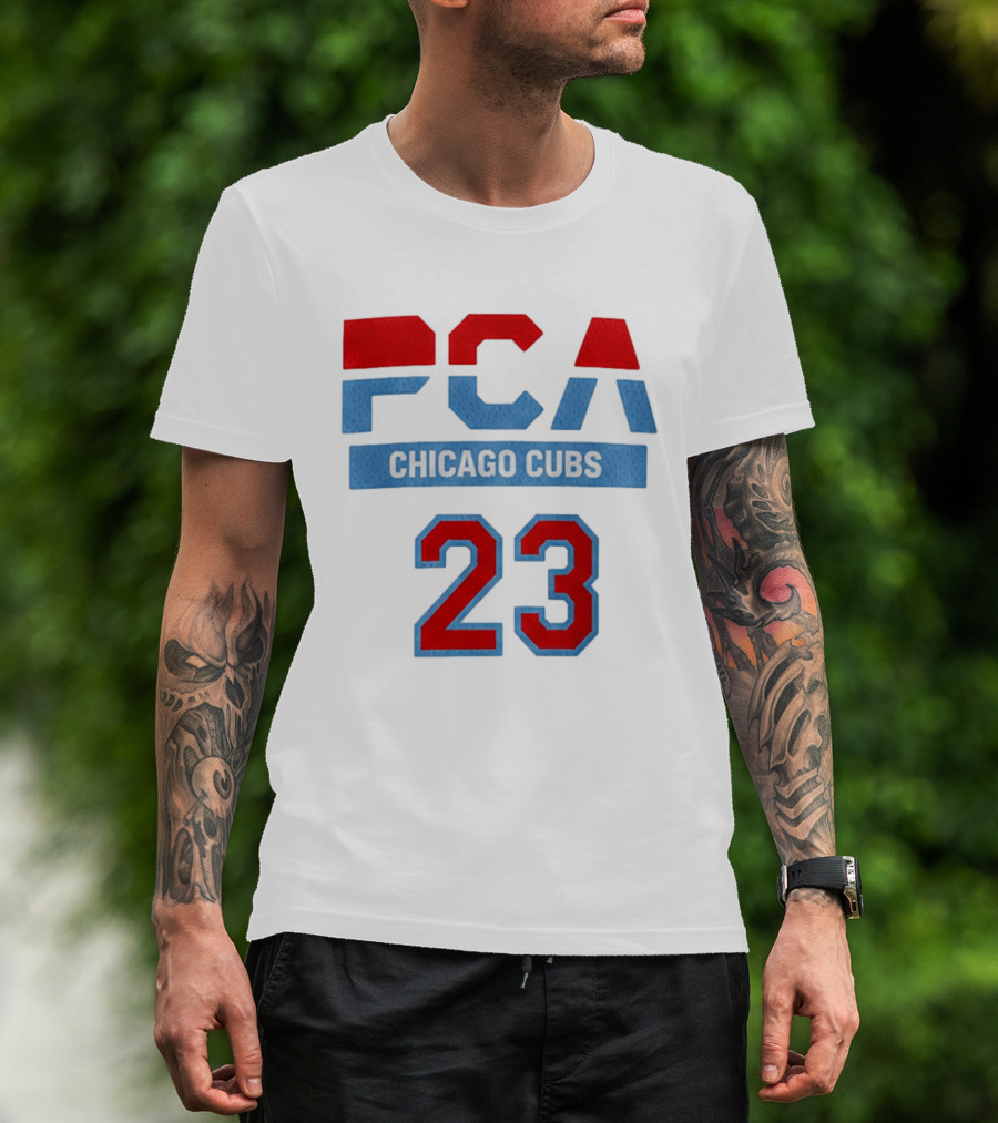 PCA Chicago Cubs 23 Basketball Jersey 2026 Giveaway T-Shirt