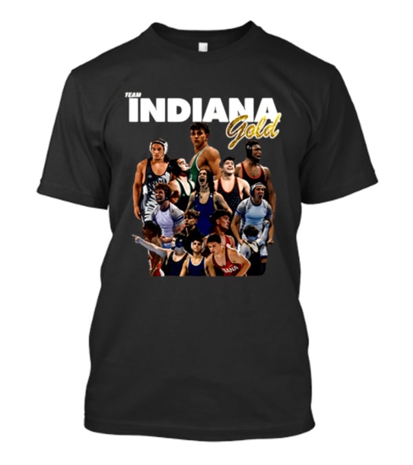 Team Indiana Gold Wrestling Junior Duals 2026 T-Shirt