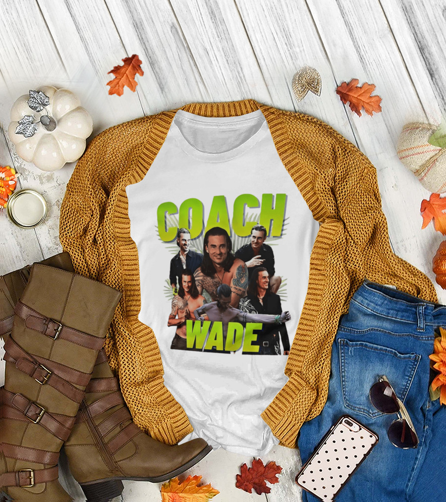 Coach Wade Survivor Tattooed Icon Collage T-Shirt