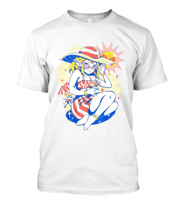 Hylian Princess Summer Season Sun T-Shirt
