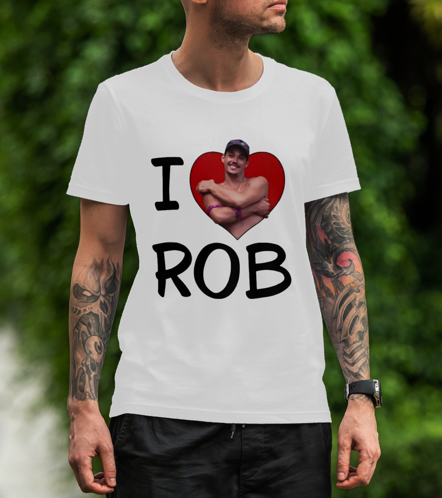I Heart Rob Boston Rob Mariano Hugging Image T-Shirt