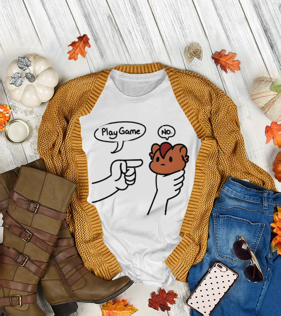 Jyggy Play Game No Gesture Meme Humor T-Shirt