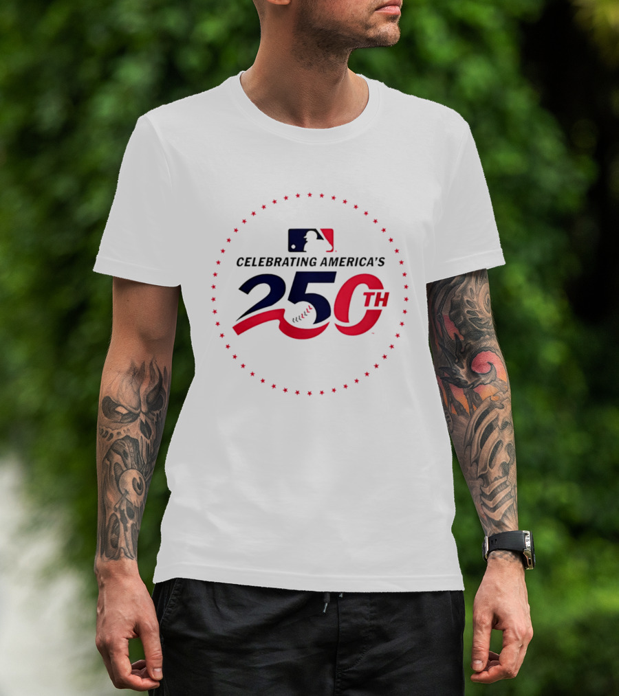 Philadelphia Phillies 250th Anniversary America Celebration MLB T-Shirt