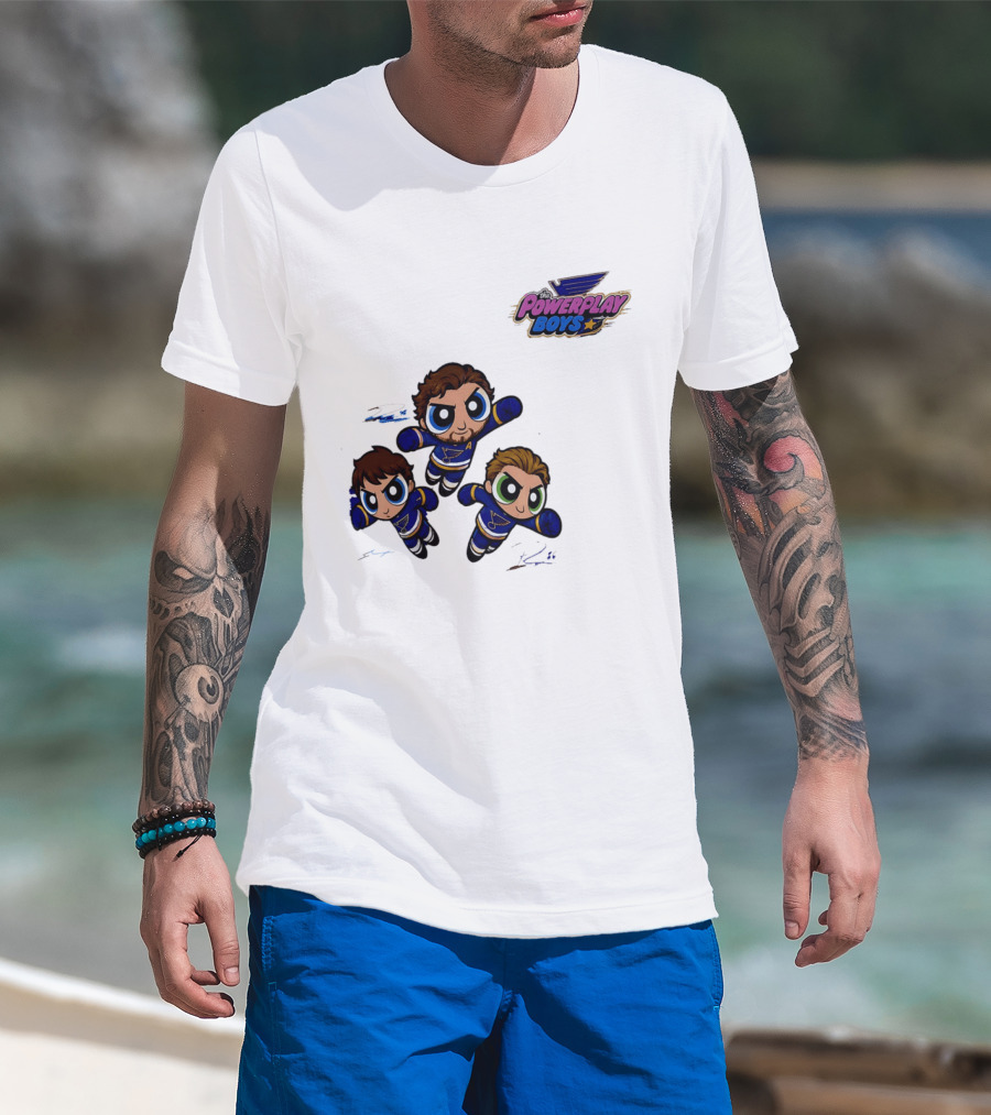Powerplay Boys St. Louis Blues Thomas Neighbours Broberg T-Shirt