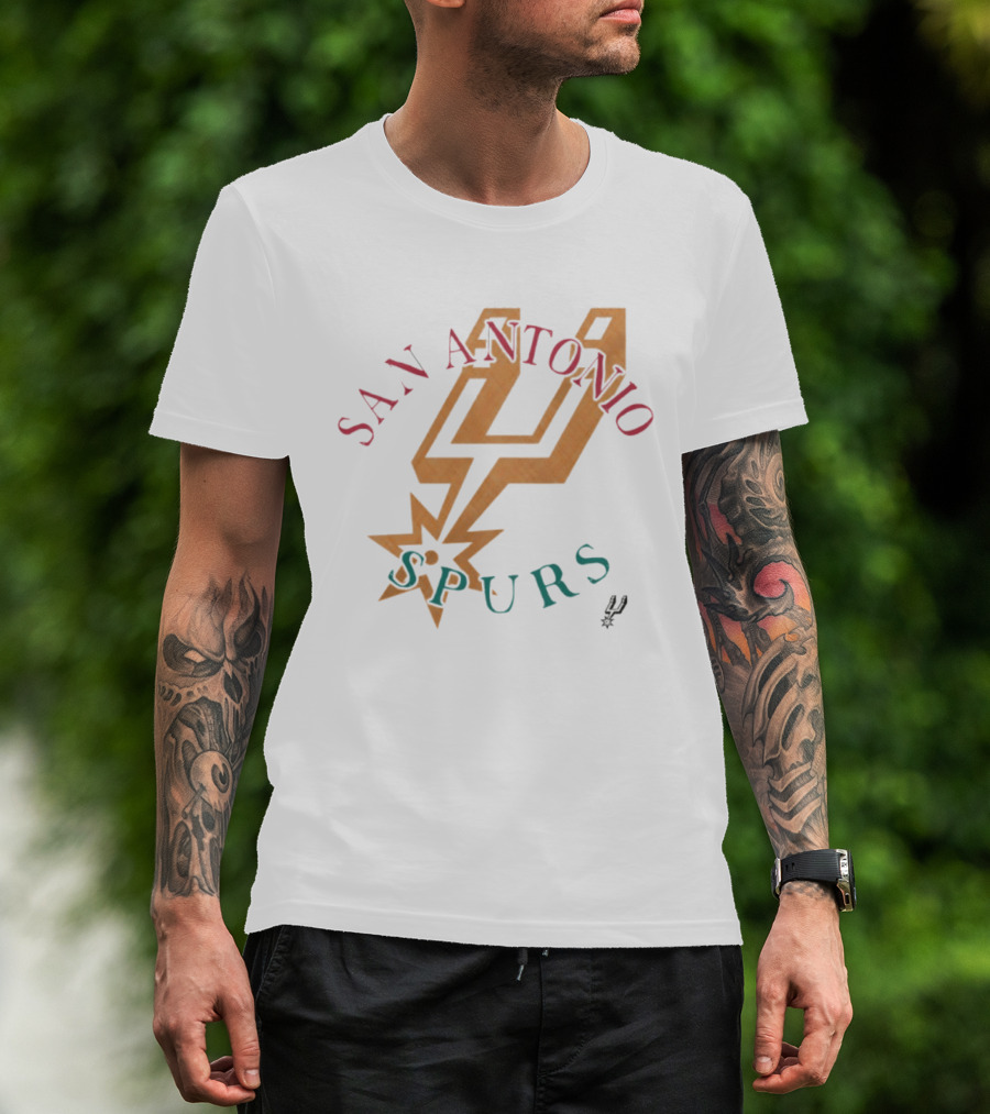 San Antonio Spurs Stadium Essentials Cocoon Spurs Basketball T-Shirt