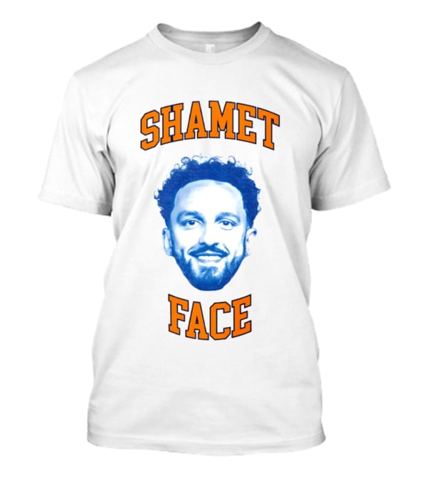 SHAMET FACE New York Knicks Timothée Chalamet T-Shirt