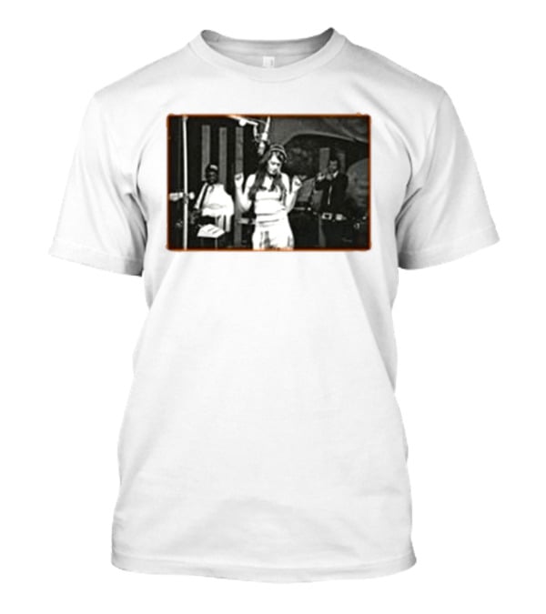 Sienna Spiro Visitor Studio Retro Black And White Music Scene T-Shirt
