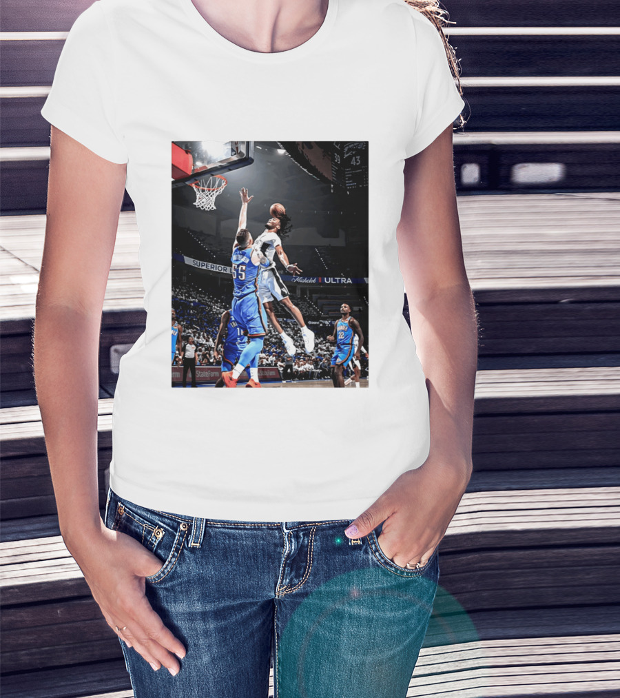 Stephon Castle Dunk NBA Oklahoma City Thunder Superior Team Ultra T-Shirt