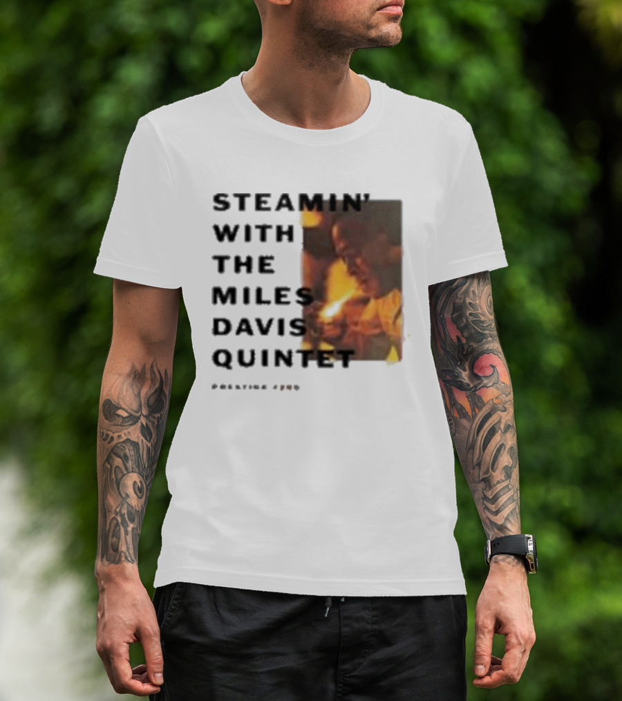 Steamin' With The Miles Davis Quintet Prestige 7200 T-Shirt