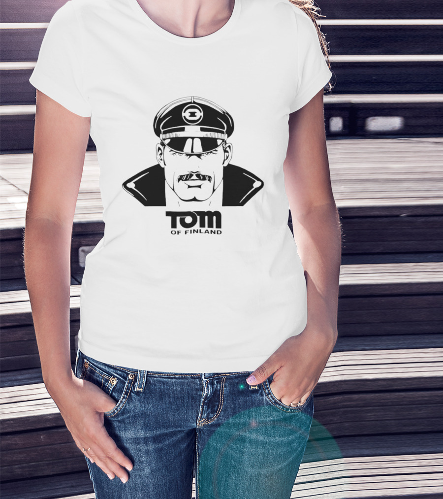Tom Of Finland Leather Dude Gay Leathermen Queer LGBT T-Shirt