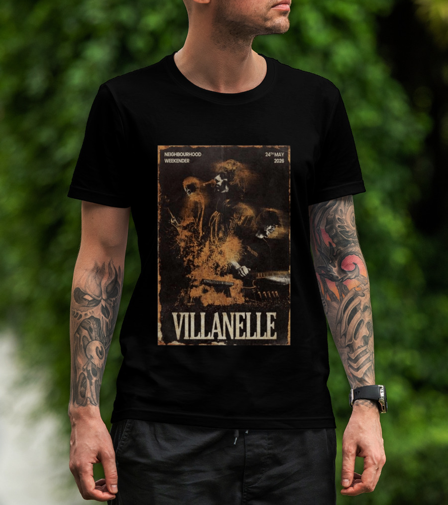 VILLANELLE Neighbourhood Weekender 24th May 2026 T-Shirt