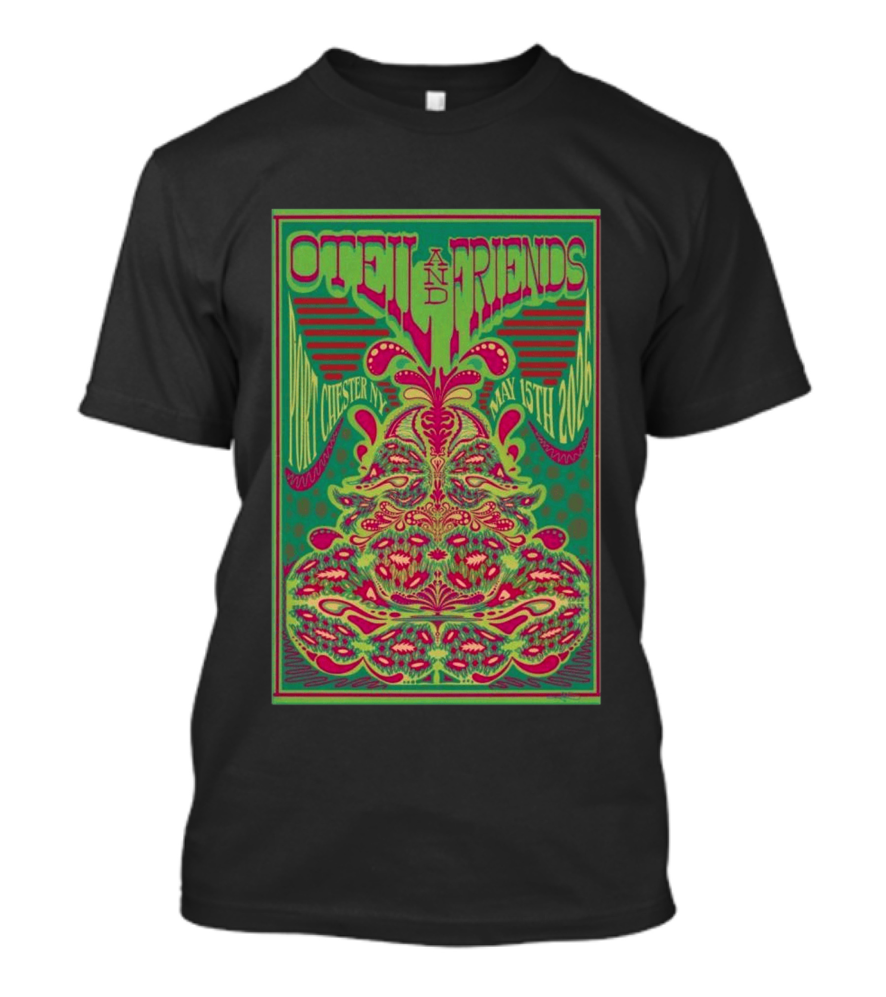 Oteil And Friends Psychedelic May 15 2026 Port Chester NY T-Shirt