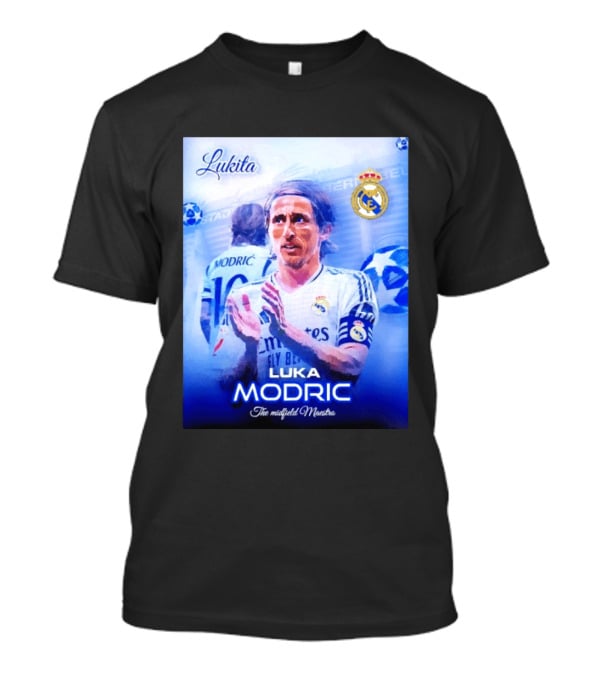 Real Madrid Luka Modric Midfield Maestro Lukita T-Shirt