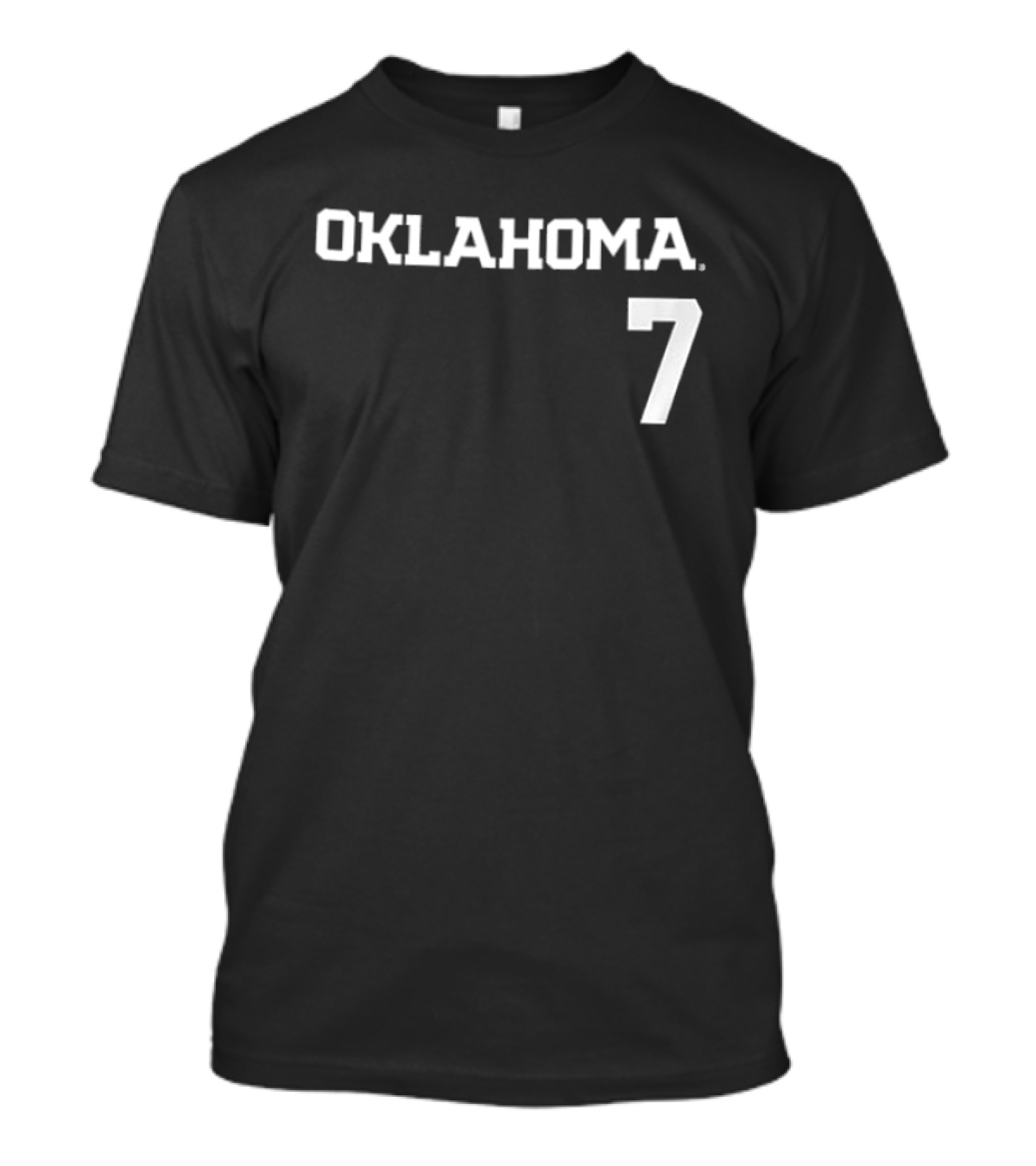 Oklahoma 7 Sooners Kasidi Pickering Softball Name And Number Two Sided T-Shirt