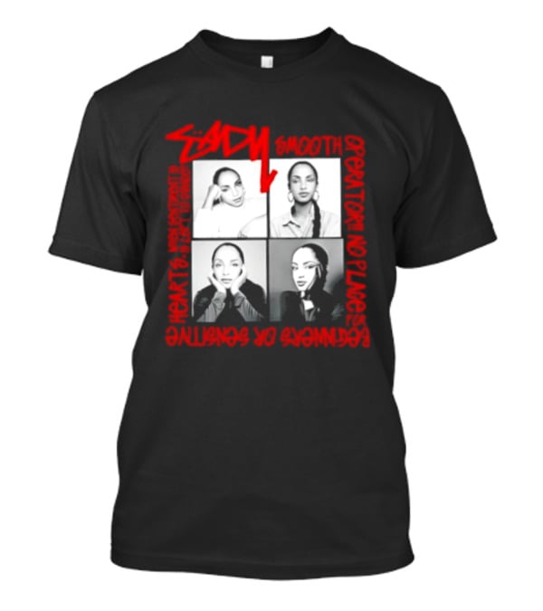 Sade Smooth Operator Sentiment Hearts Lofty Love Beginners Sensitive T-Shirt