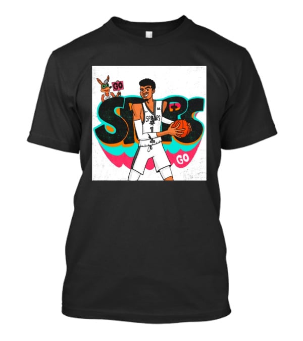 San Antonio Spurs Player Victor Wembanyama Go Spurs Go T-Shirt