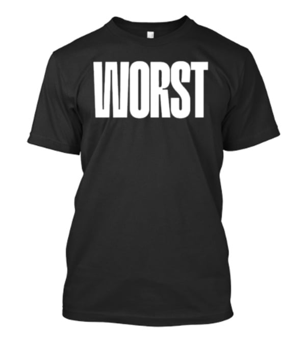 Mercha Worst Wht T-Shirt