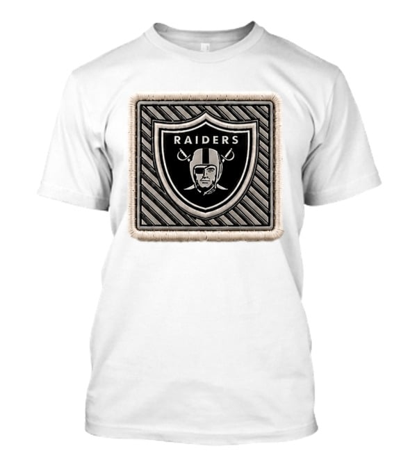 Raiders 2026 Training Camp Hat Embroidered Patch Shield T-Shirt