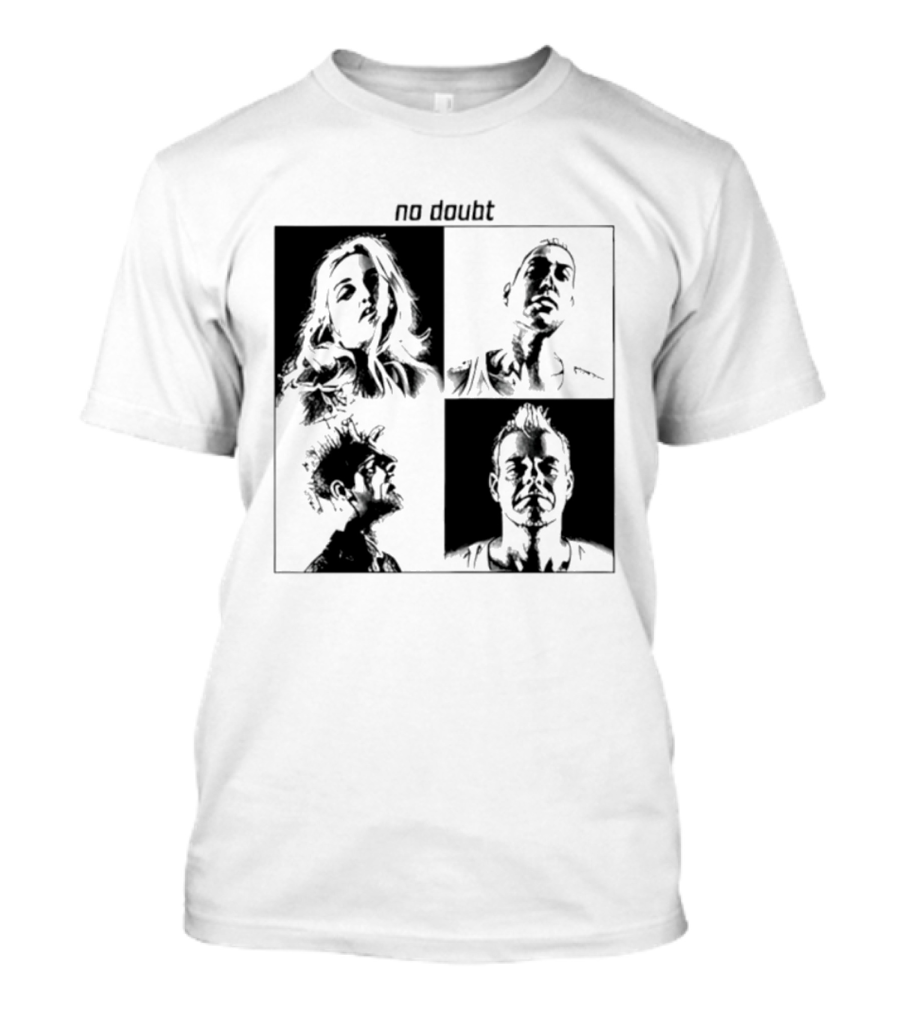 No Doubt Band Members Push And Shove Album T-Shirt
