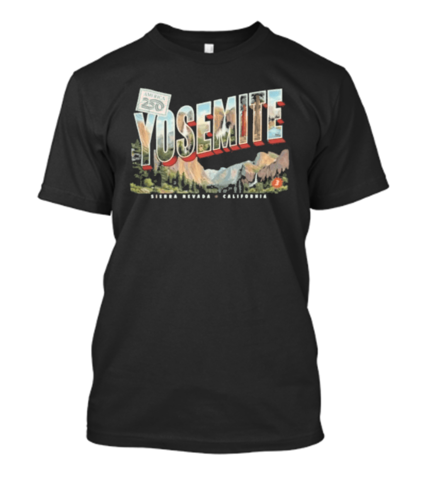 Yosemite Scenic Wonders America's National Parks Richer Nevada California T-Shirt