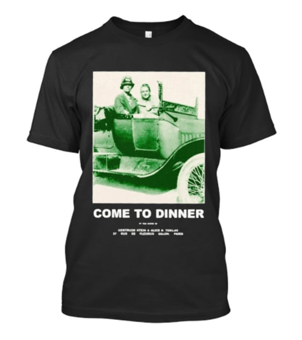 Come To Dinner Vintage Car Scene 1920s Nostalgia T-Shirt