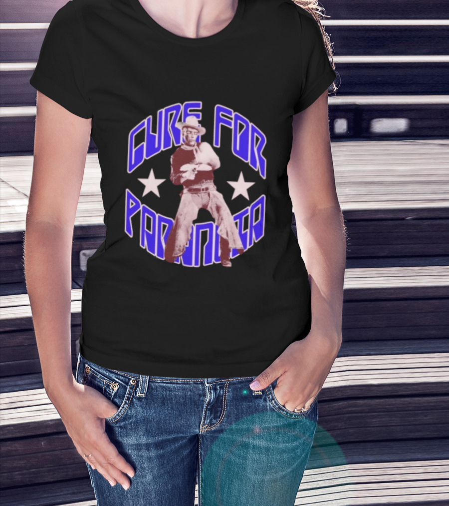 Cure For Paranoia Cowboy With Stars T-Shirt