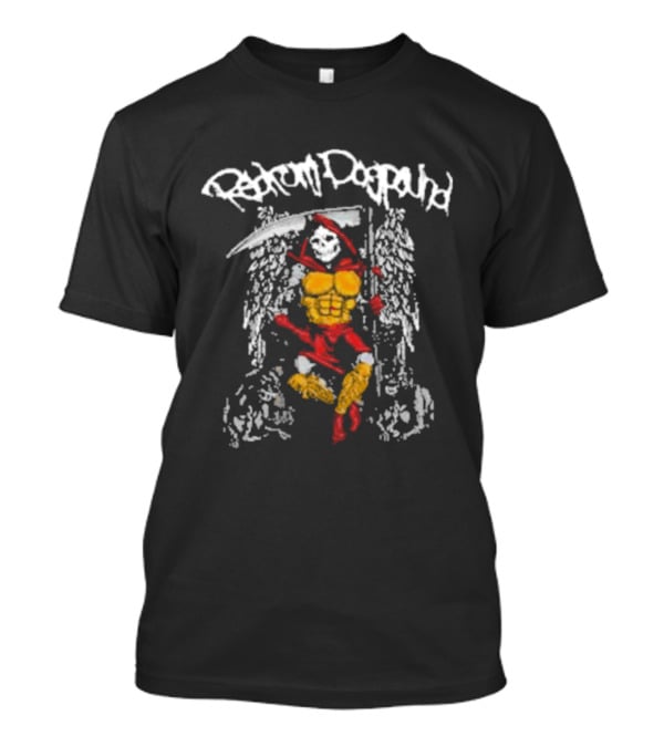 Redrum Dogpound Reaper Halloween Grim Skeleton T-Shirt