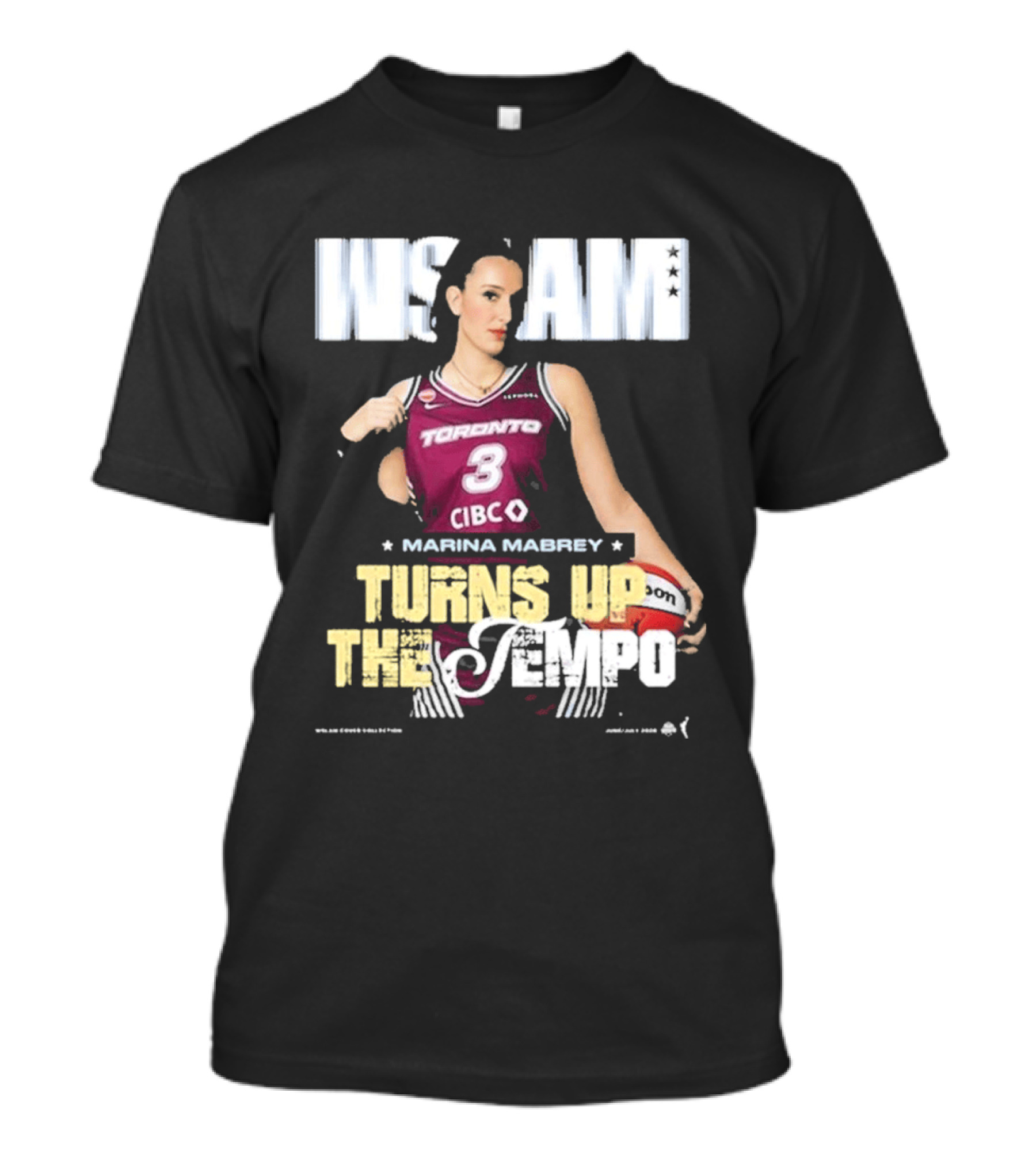 Slam 262 Marina Mabrey Toronto 3 CIBC Turns Up The Tempo T-Shirt
