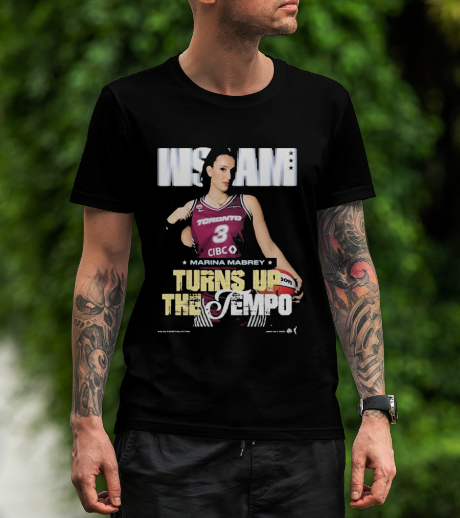 Slam 262 Marina Mabrey Toronto 3 CIBC Turns Up The Tempo T-Shirt
