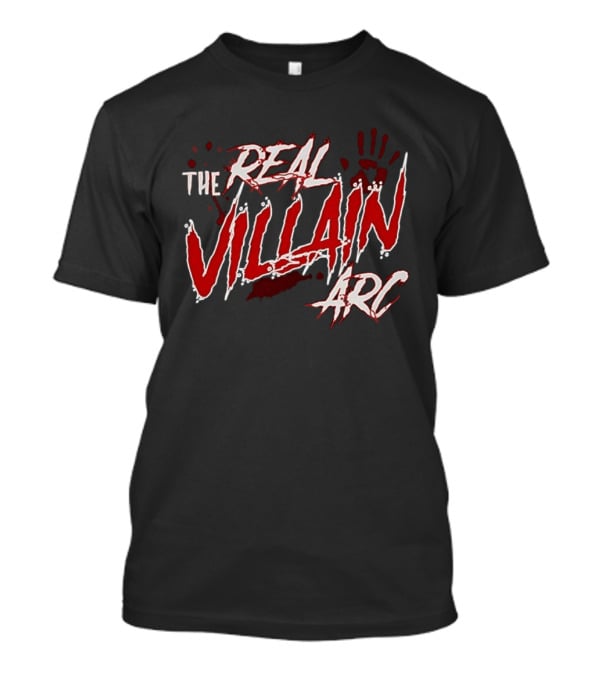 The Real Villain Arc Bloodstained Handprint T-Shirt