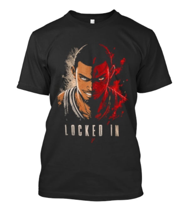 Jujutsu Kaisen San Antonio Spurs Victor Wembanyama Locked T-Shirt
