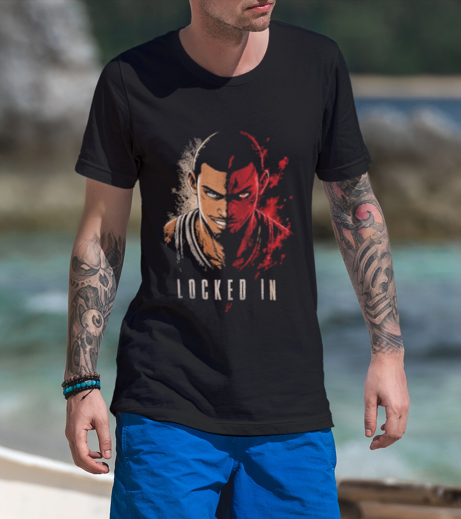 Jujutsu Kaisen San Antonio Spurs Victor Wembanyama Locked T-Shirt