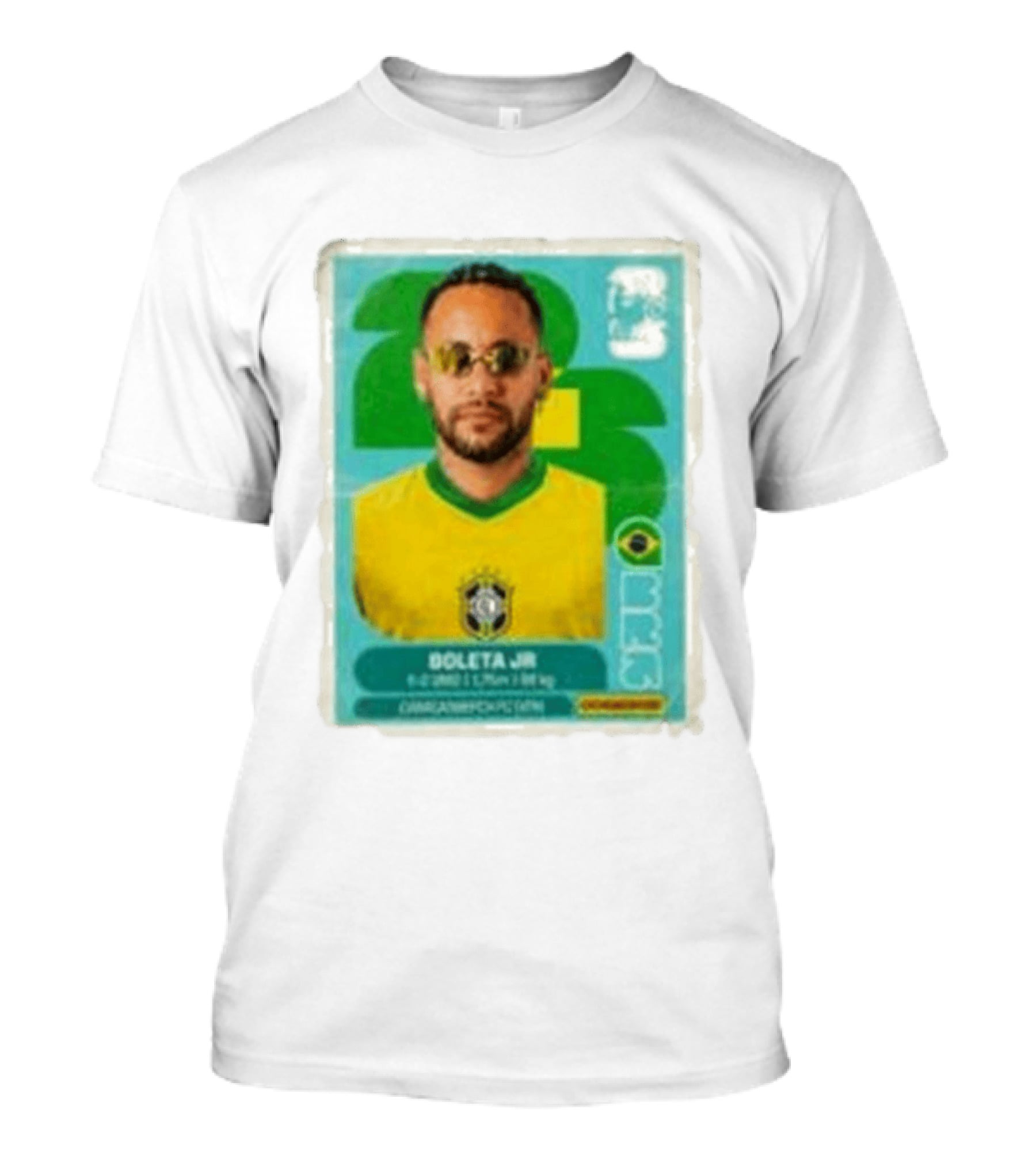 Boleta Jr 2023 Caracas Esporte Público Brasileira T-Shirt